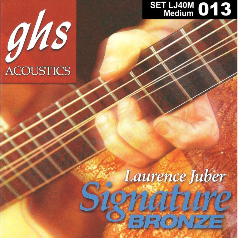 GHS Signature Bronze - LJ40M - Acoustic Guitar Str